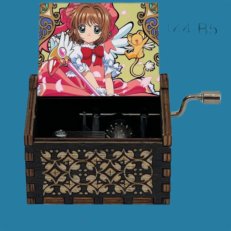 Sakura "Catch you catch me" Classic Hand-Crank Music Box - Gracias Collectibles