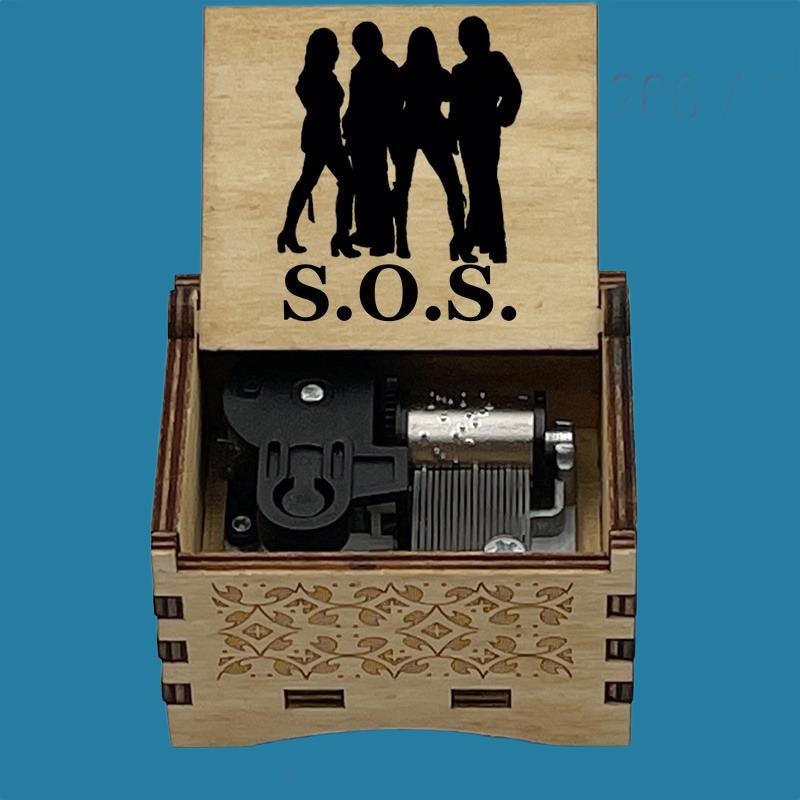 ABBA "SOS" Classic Music Box - Gracias Collectibles