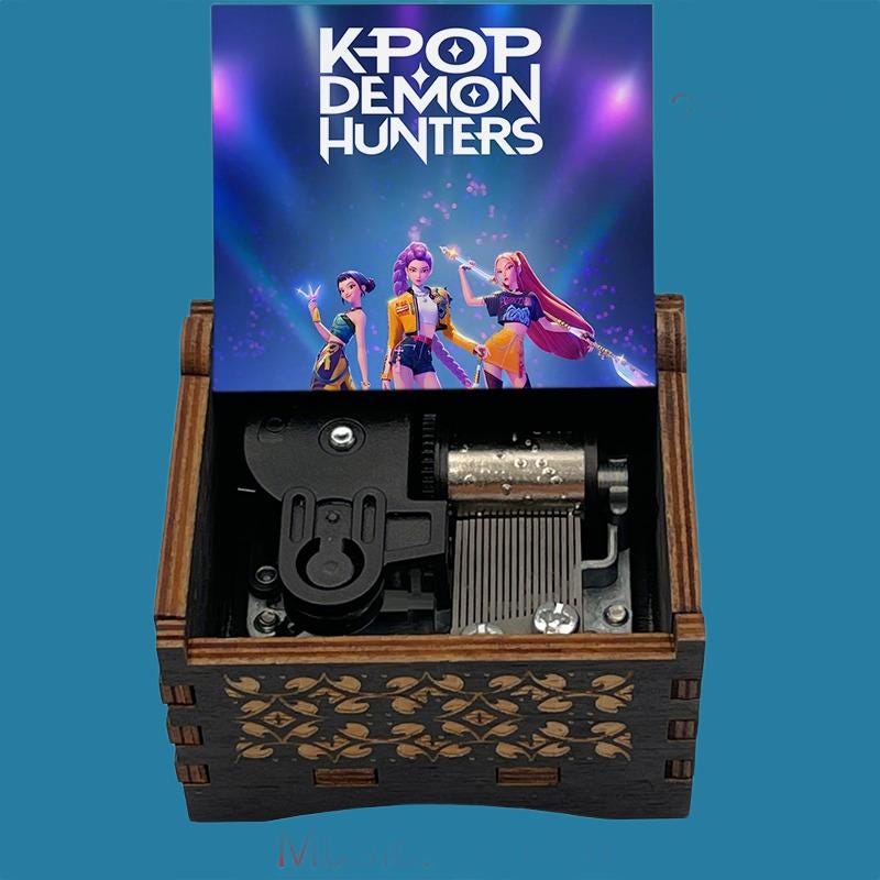 KPOP Demon Hunter " Golden"  Classic Music Box - Gracias Collectibles