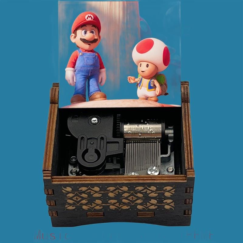 Super Mario “Ground Theme” Classic Music Box - Gracias Collectibles
