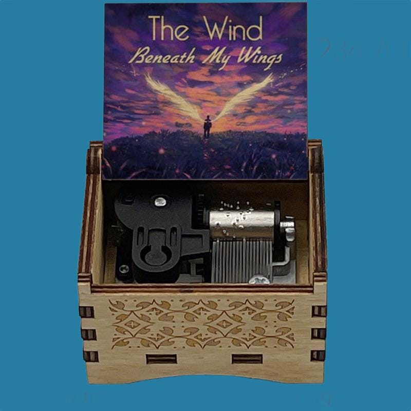 Bette Midler " Wind Beneath My Wings"  Classic Music Box - Gracias Collectibles