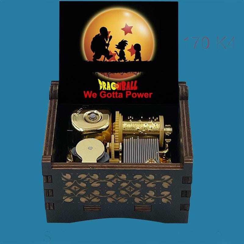 Popular Anime “We Gotta Power” Classic Music Box - Gracias Collectibles