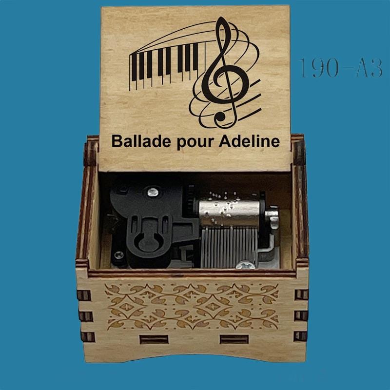 Ballade pour Adeline Classic Music Box - Gracias Collectibles