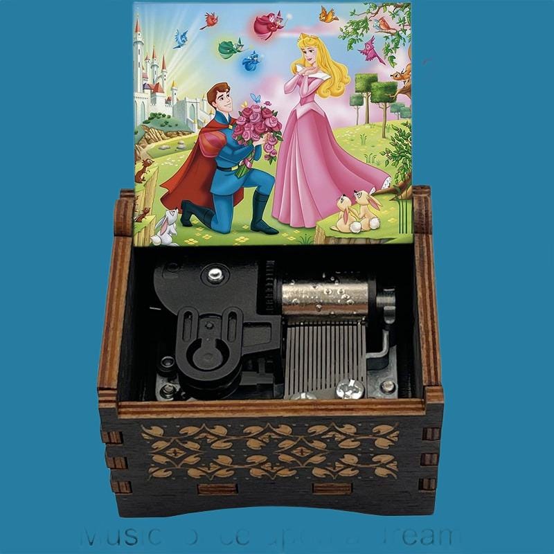 Sleeping Beauty “Once Upon A Dream” Classic Music Box - Gracias Collectibles