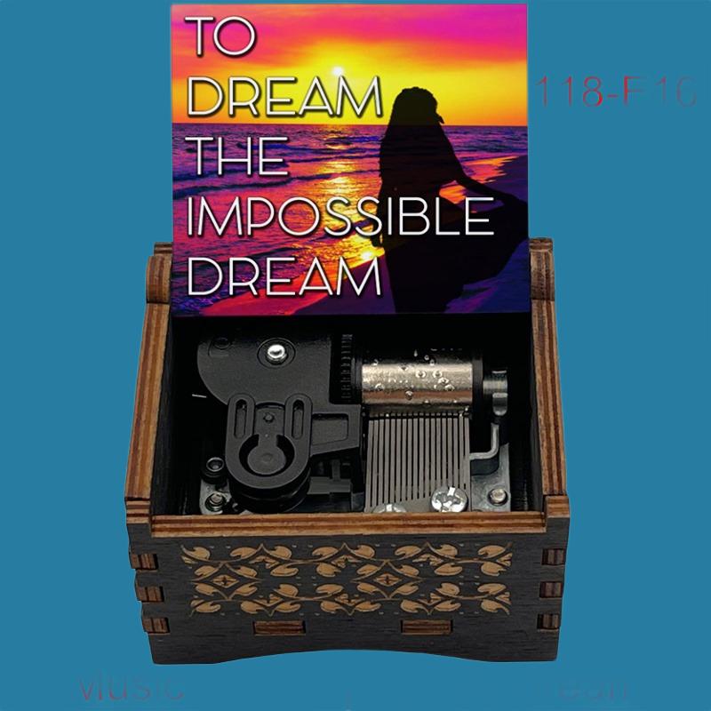 Andy Williams “Dream the impossible dream” Classic Music Box - Gracias Collectibles