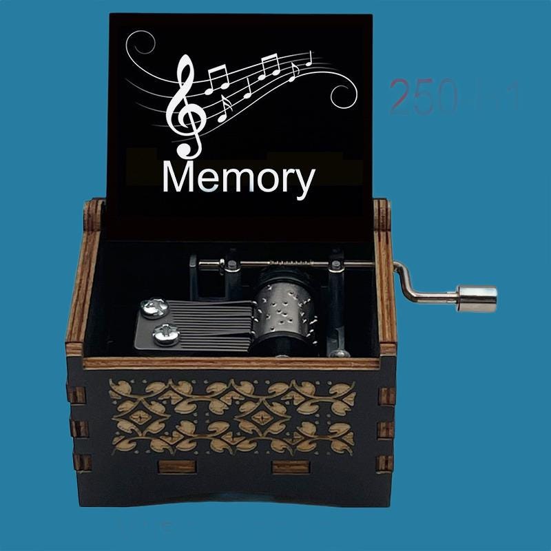 Cat the musical" Memory"  Classic Music Box - Gracias Collectibles
