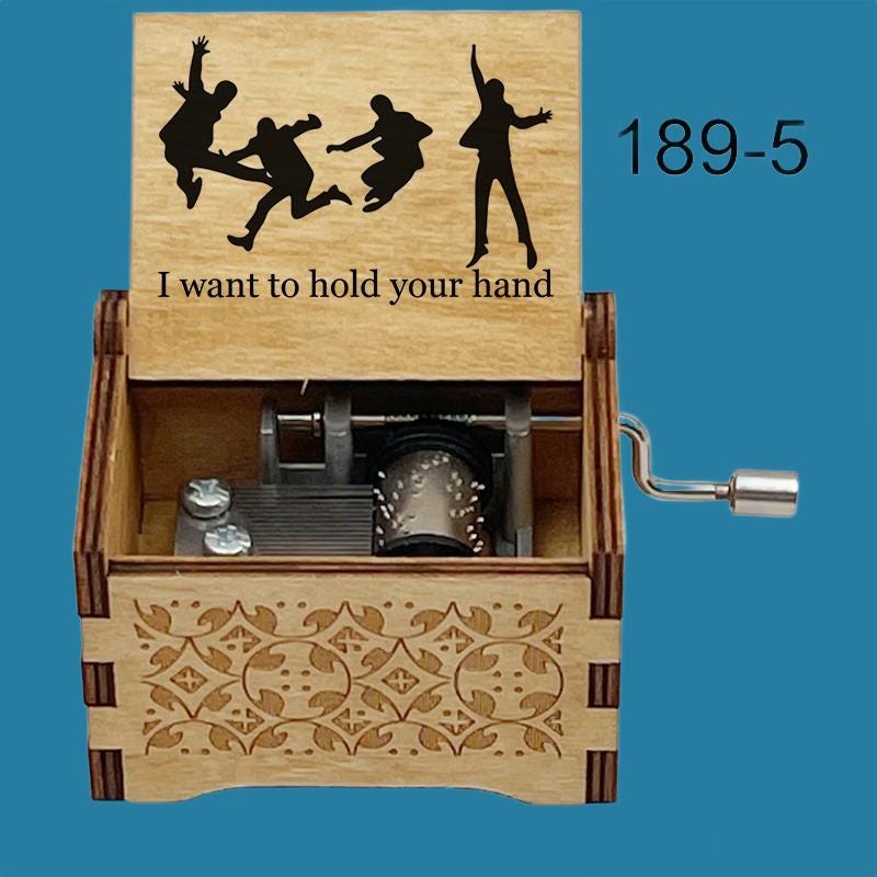 The Beatles “I want to hold your hand” Classic Music Box - Gracias Collectibles