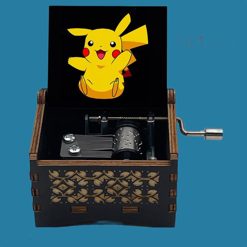 Aim to be a Pokemon Master Wooden Music Box - Gracias Collectibles