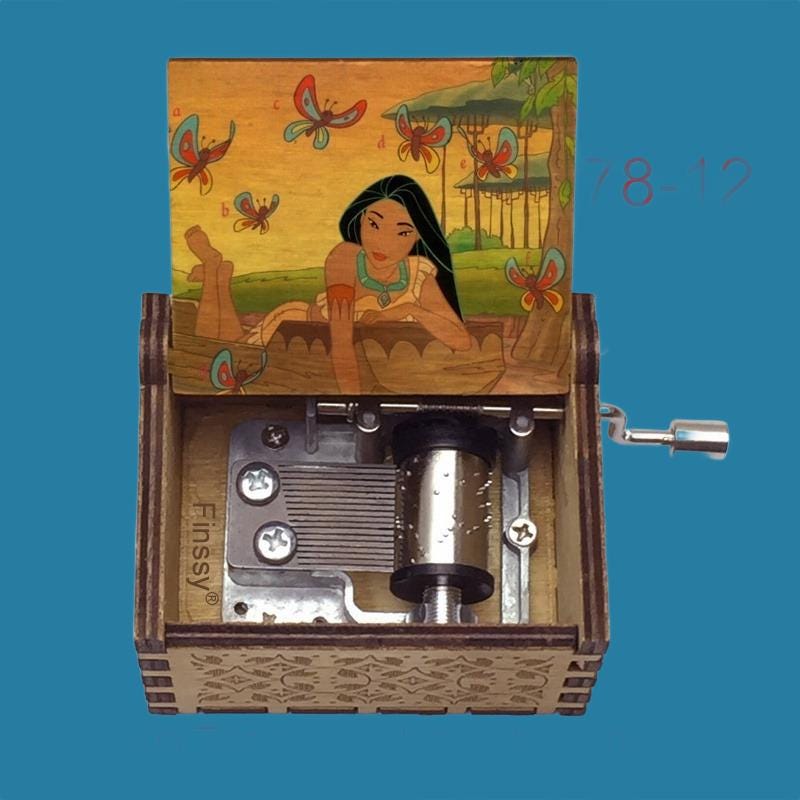 Pocahontas "Color of the wind" Classic Music Box - Gracias Collectibles