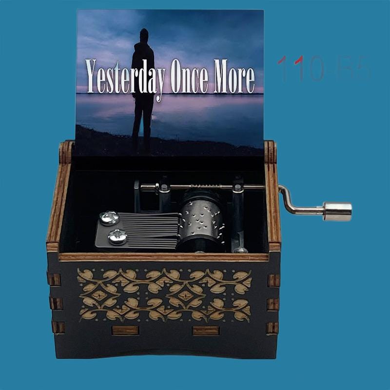 Richard Carpenter “Yesterday once more” Classic Music Box - Gracias Collectibles