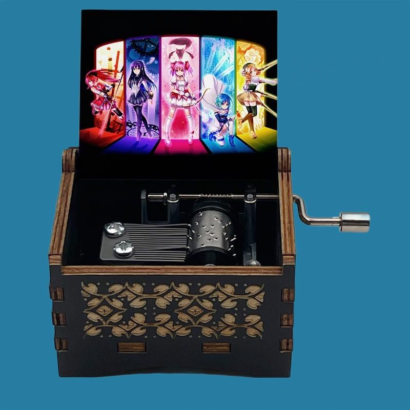 Puella Magi Madoka Magica Classic Wooden Music Box - Gracias Collectibles