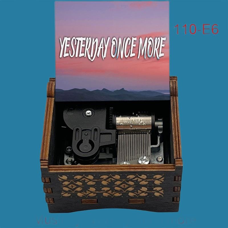 Richard Carpenter “Yesterday once more” Classic Music Box - Gracias Collectibles