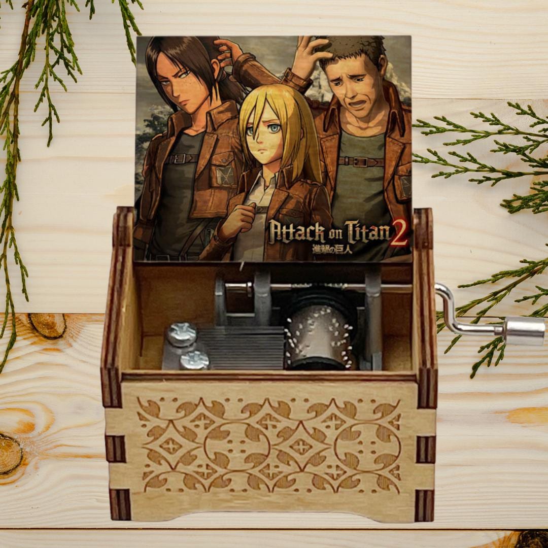 Attach of Titans " Sound of Silence"  Classic Music Box - Gracias Collectibles