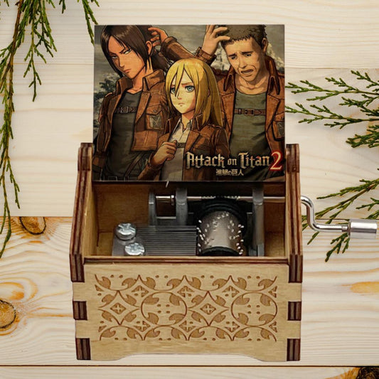 Attach of Titans " Sound of Silence"  Classic Music Box - Gracias Collectibles