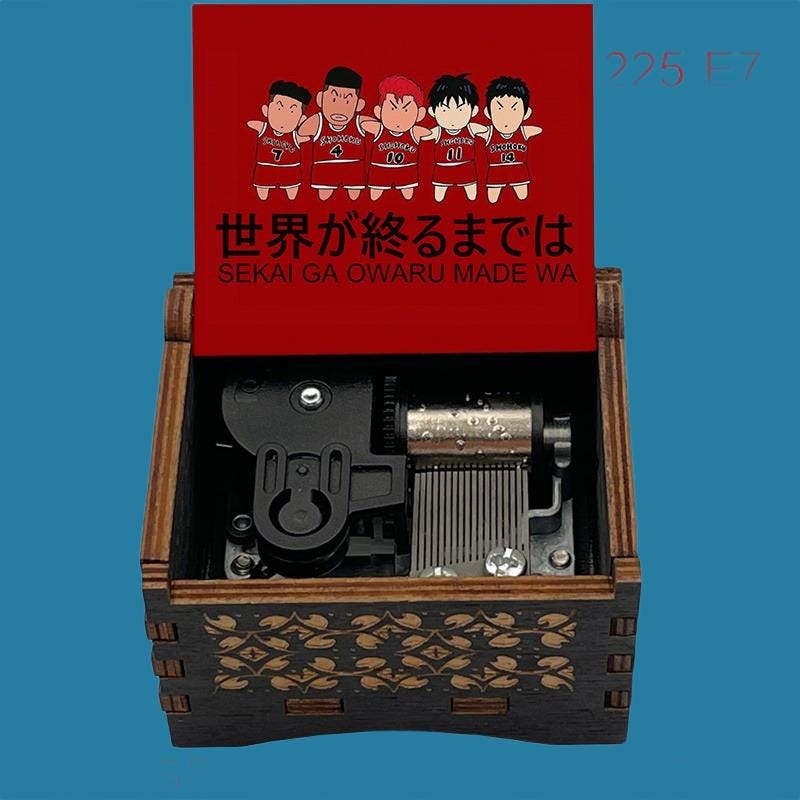 Slam Dunk "Sekai ga owaru made wa" Classic Hand-Crank Music Box - Gracias Collectibles
