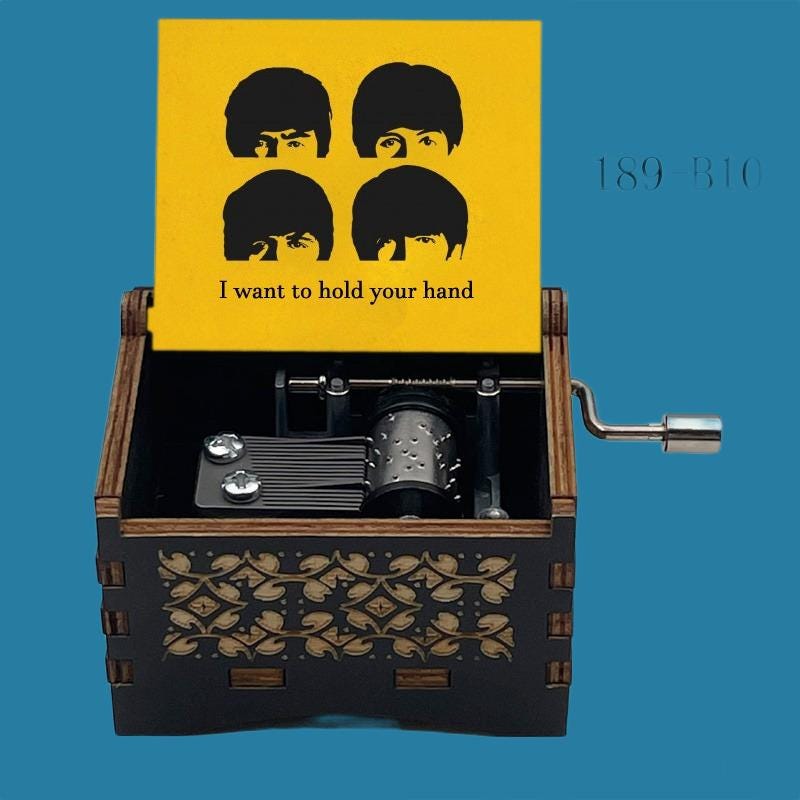 The Beatles “I want to hold your hand” Classic Music Box - Gracias Collectibles