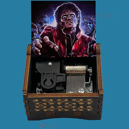 Michael Jackson " Thriller "  Classic Music Box - Gracias Collectibles