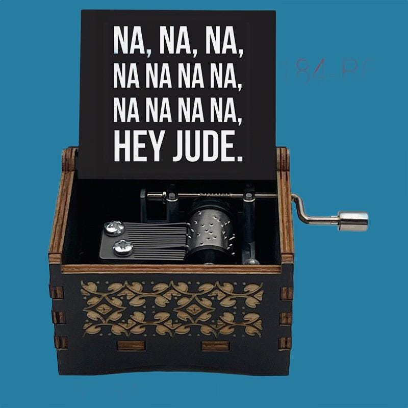 The Beatles “Hey Jude” Classic Music Box - Gracias Collectibles