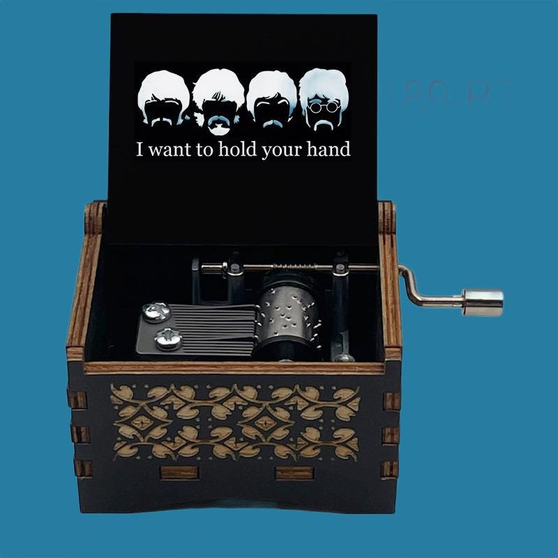The Beatles “I want to hold your hand” Classic Music Box - Gracias Collectibles