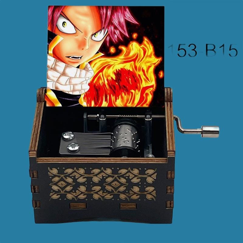 Fairy Tail “Snow Fairy” Classic Hand-Crank Music Box - Gracias Collectibles