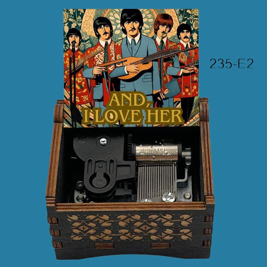 The Beatles " And I love her"  Classic Music Box - Gracias Collectibles