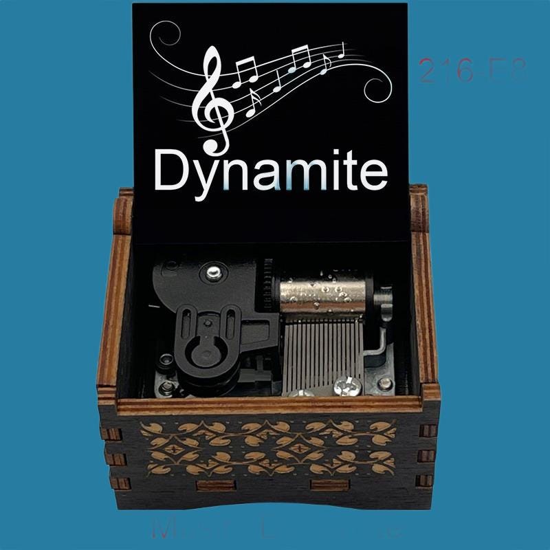 BTS - Dynamite Classic Popular Music Box - Gracias Collectibles