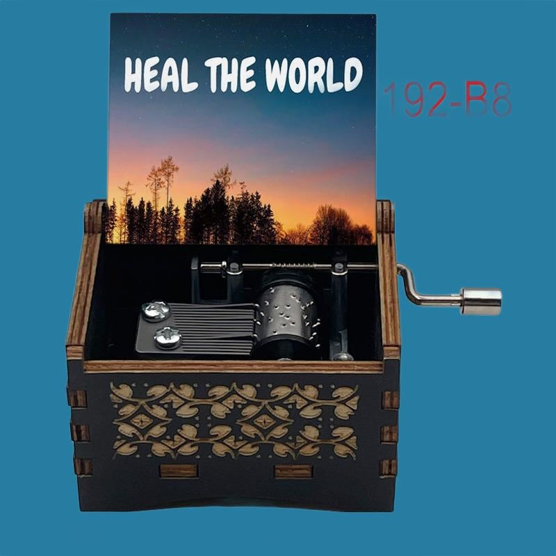 Michael Jackson " Heal the world"  Classic Music Box - Gracias Collectibles