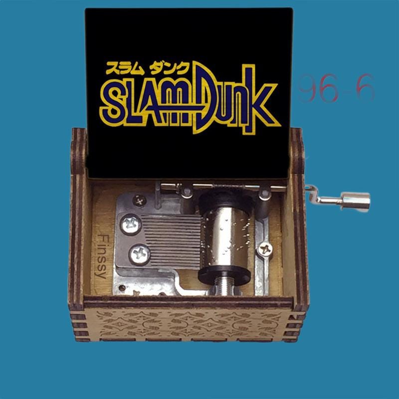 Slam Dunk "Opening theme song" Classic Hand-Crank Music Box - Gracias Collectibles