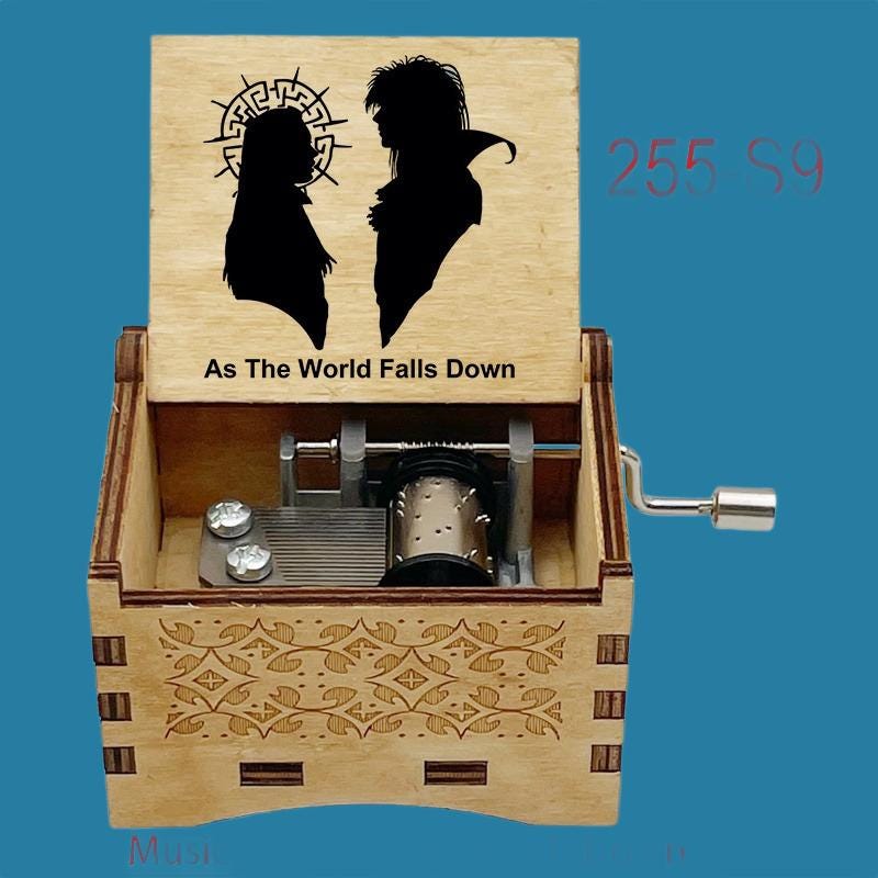 Labyrinth  " When the world falls down"  Classic Music Box - Gracias Collectibles