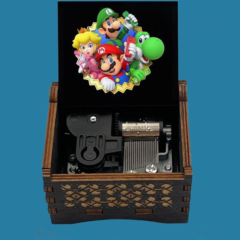 Super Mario “Ground Theme” Classic Music Box - Gracias Collectibles
