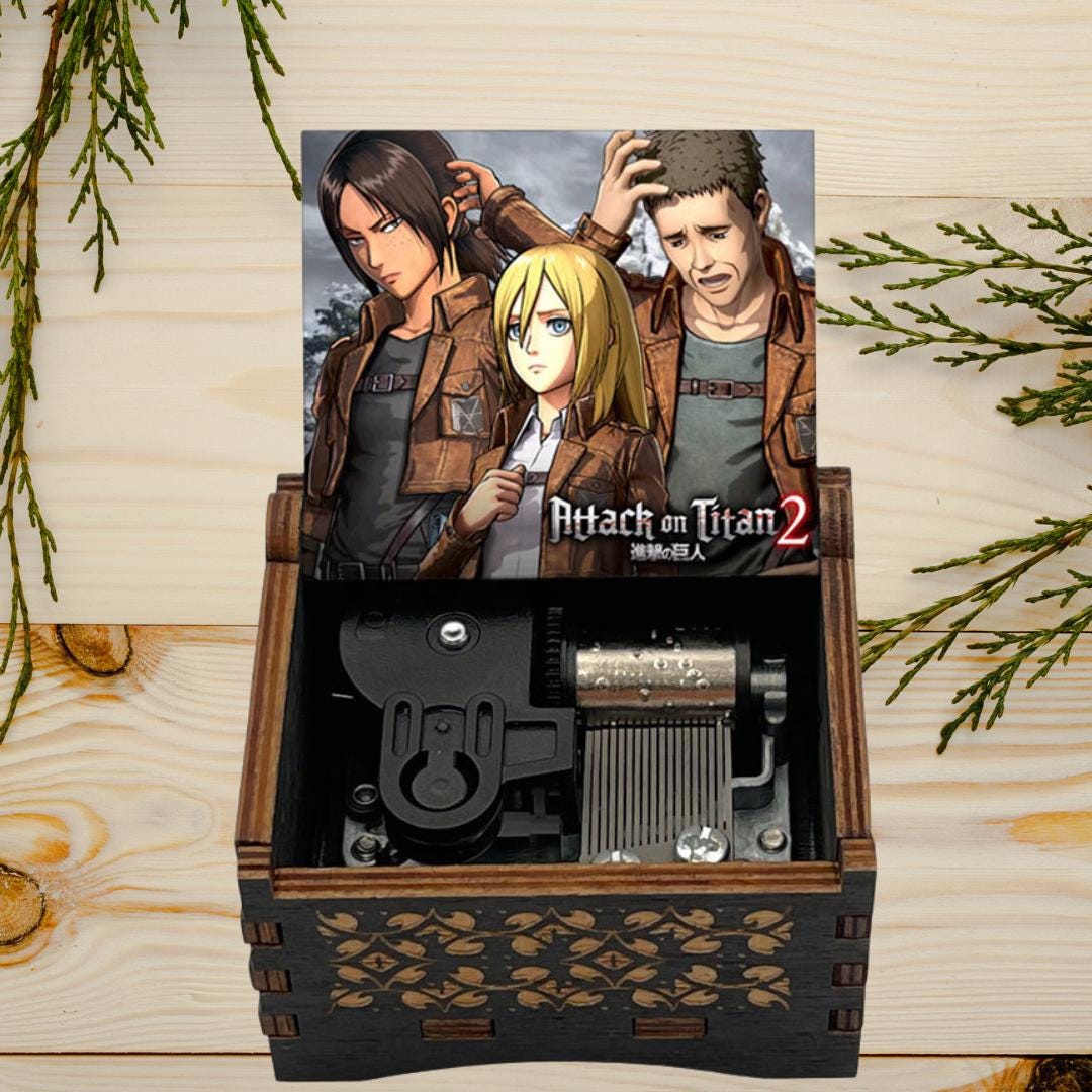 Attach of Titans " Sound of Silence"  Classic Music Box - Gracias Collectibles