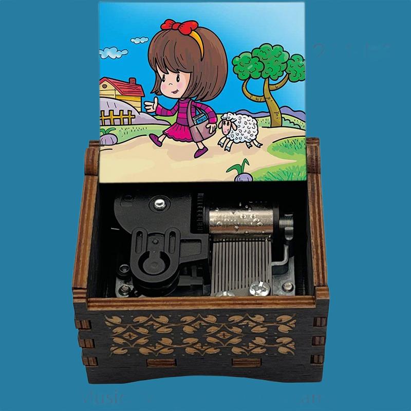 Nursery Rhymes " Mary had a little lamb"  Classic Music Box - Gracias Collectibles