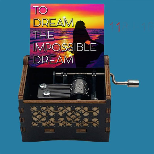 Andy Williams “Dream the impossible dream” Classic Music Box - Gracias Collectibles
