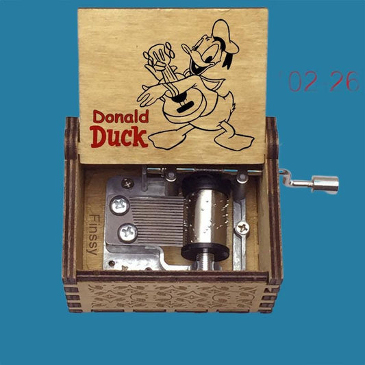 Donald Duck Classic Hand-Crank Music Box - Gracias Collectibles