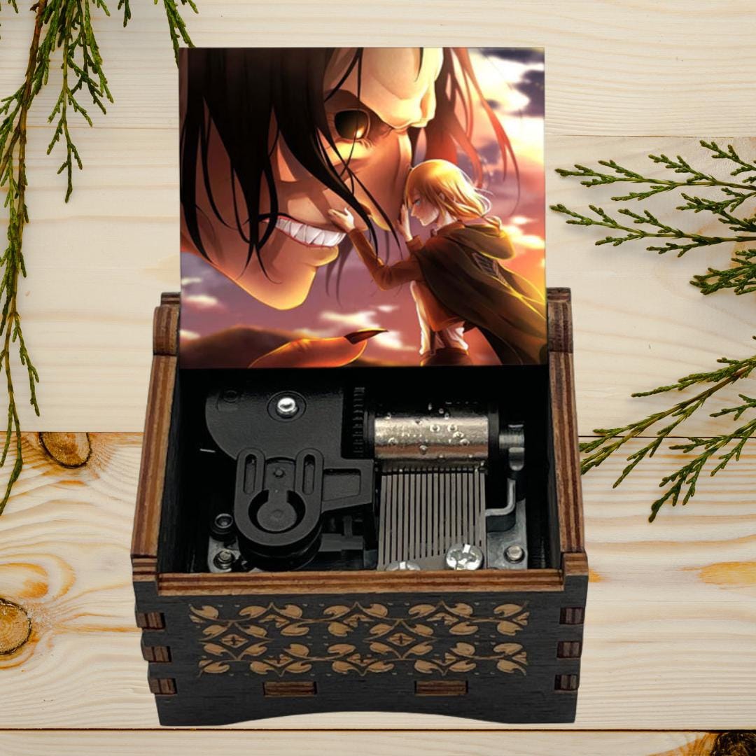 Attach of Titans " Sound of Silence"  Classic Music Box - Gracias Collectibles