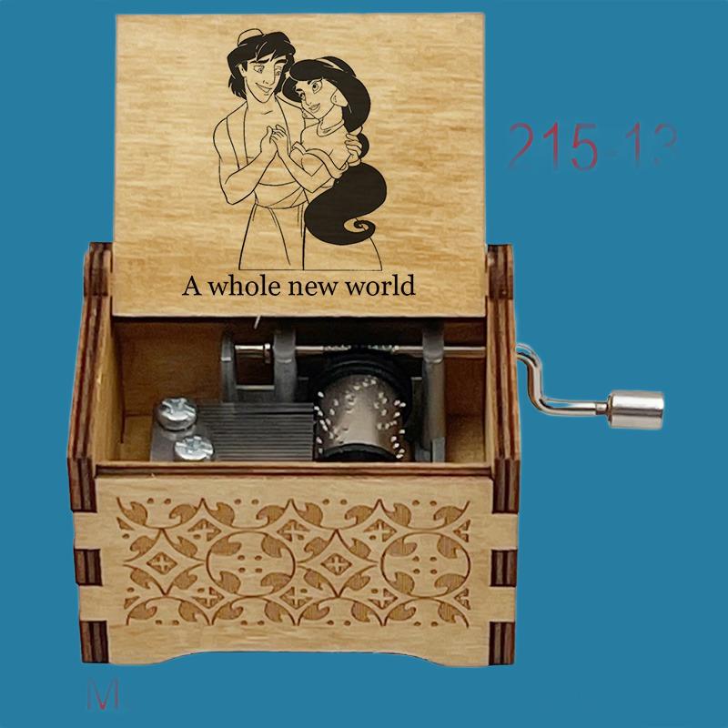 Alladin “A whole new world" Classic Music Box - Gracias Collectibles