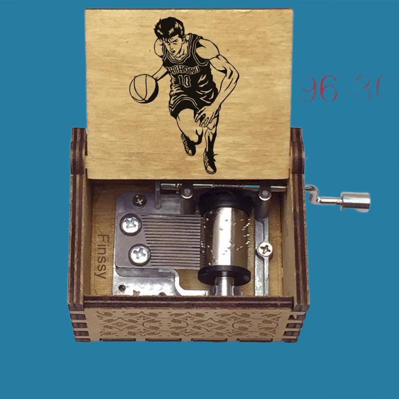 Slam Dunk “Opening theme song” Classic Hand-Crank Music Box - Gracias Collectibles