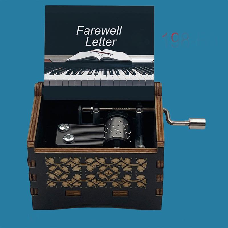 Farewell Letter Classic Music Box - Gracias Collectibles