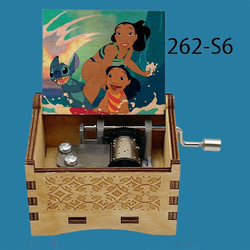 Lilo & Stitch “Ohana Means Family” Hand-Crank Music Box - Gracias Collectibles