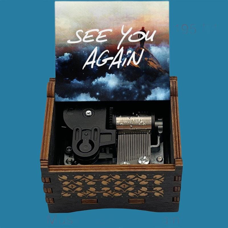 Fast & Furious "See you again" Music Box – Vintage Handcrafted Gift Ideas - Gracias Collectibles