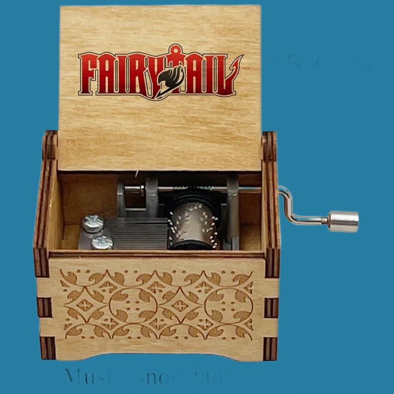 Fairy Tail “Snow Fairy” Classic Hand-Crank Music Box - Gracias Collectibles