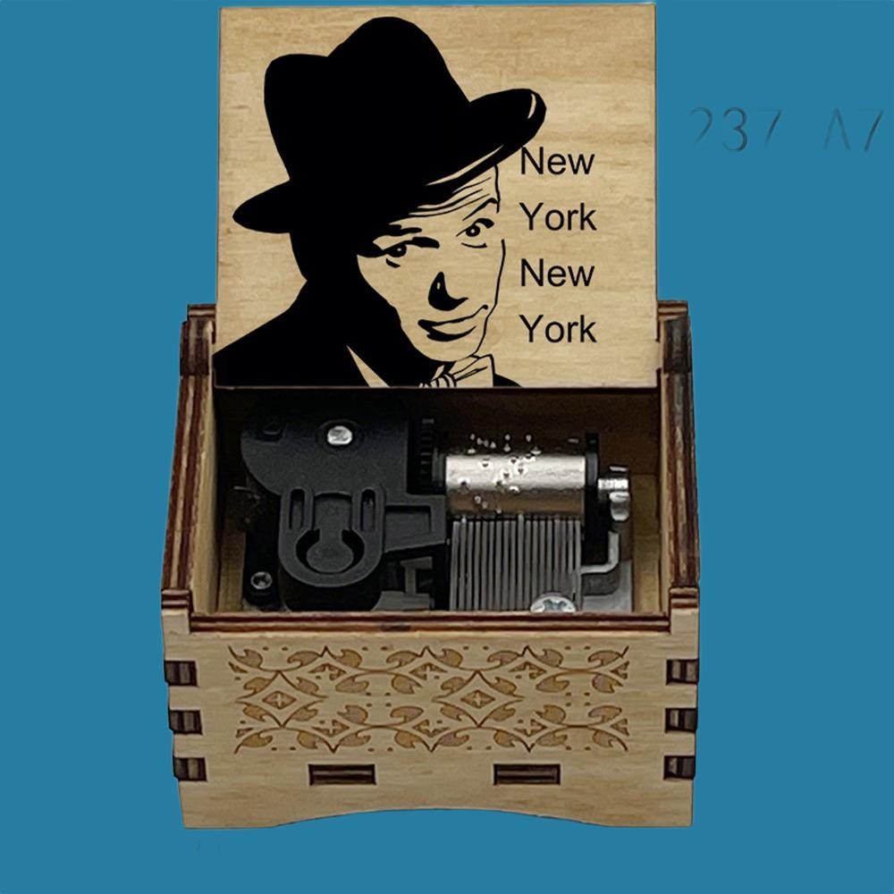 Frank Sinatra " New York New York"  Classic Music Box - Gracias Collectibles