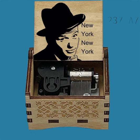 Frank Sinatra " New York New York"  Classic Music Box - Gracias Collectibles