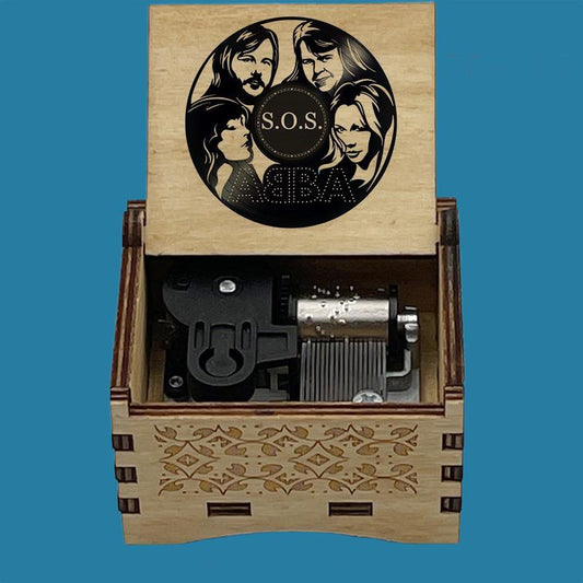 ABBA "SOS" Classic Music Box - Gracias Collectibles