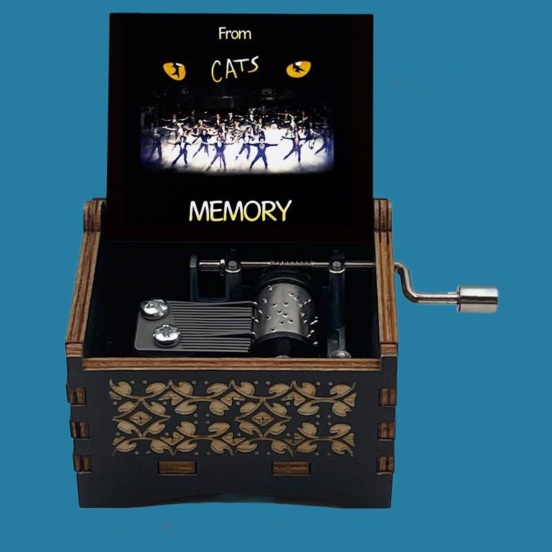 Cat the musical" Memory"  Classic Music Box - Gracias Collectibles
