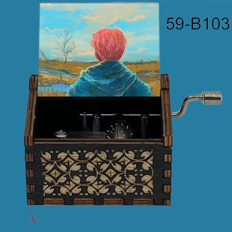 BTS “Spring day” Classic Popular Music Box - Gracias Collectibles