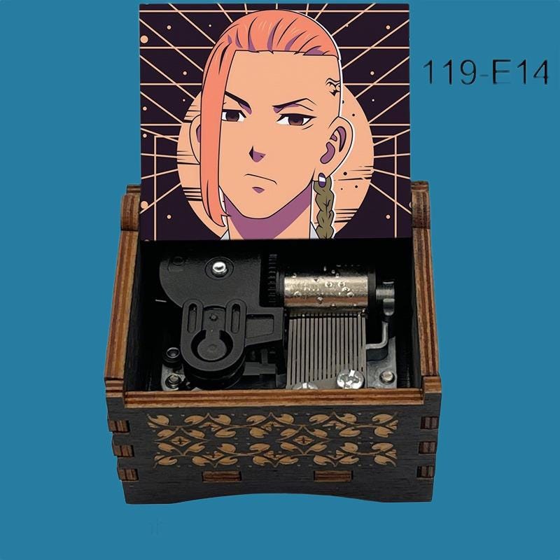 Anime Tokyo Revengers " Cry Baby"  Classic Music Box - Gracias Collectibles