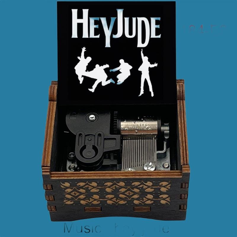 The Beatles “Hey Jude” Classic Music Box - Gracias Collectibles