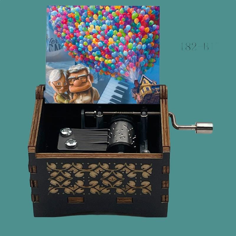 Up  “Married Life” Classic Music Box - Gracias Collectibles