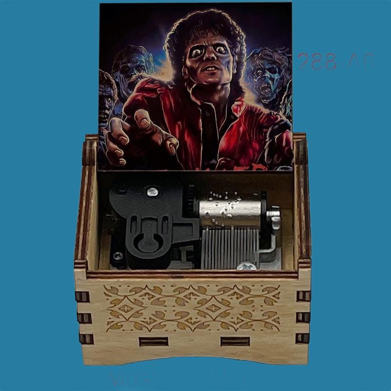 Michael Jackson " Thriller "  Classic Music Box - Gracias Collectibles